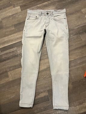 Jack & Jones Pale Grey Slim Jeans